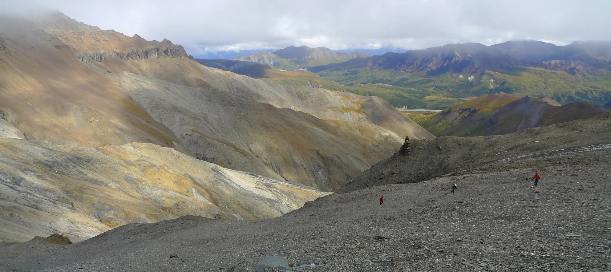 Kluane NP, Donjek Glacier in the Yukon, Canada